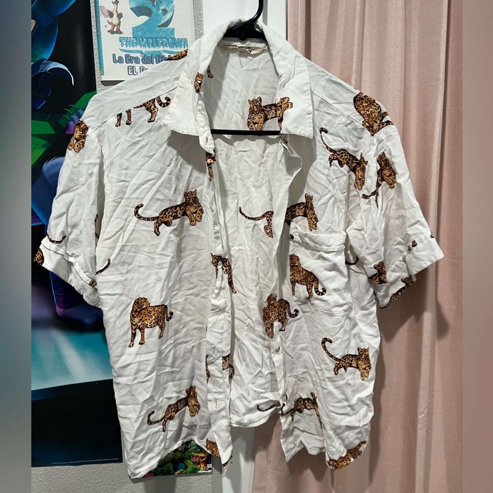 Tiger print shirt